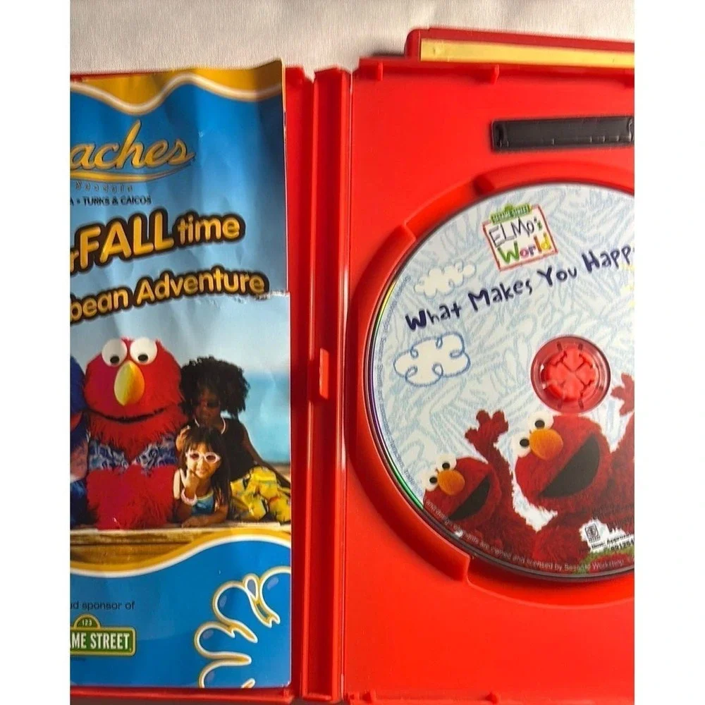 2006- BUNDLE ELMO'S WORLD CD'S-2 DVD'S